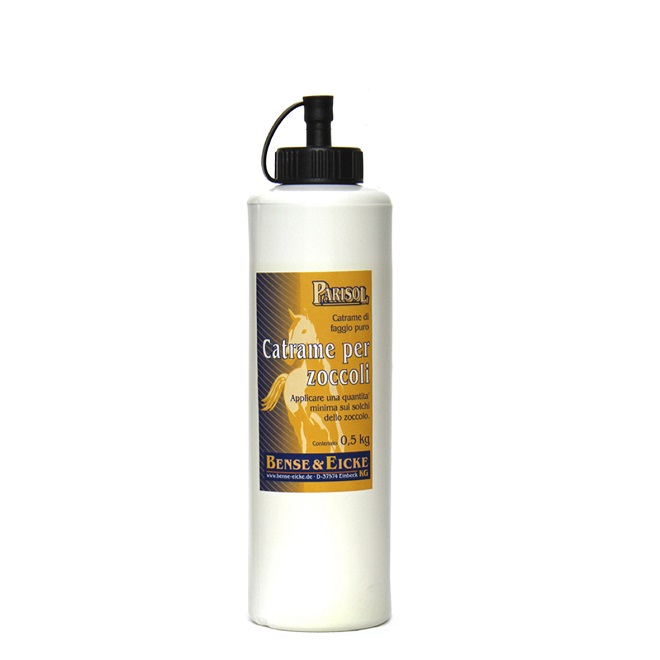 CATRAME VEGETALE Bottiglia 500gr Grasso , olio e catrame 